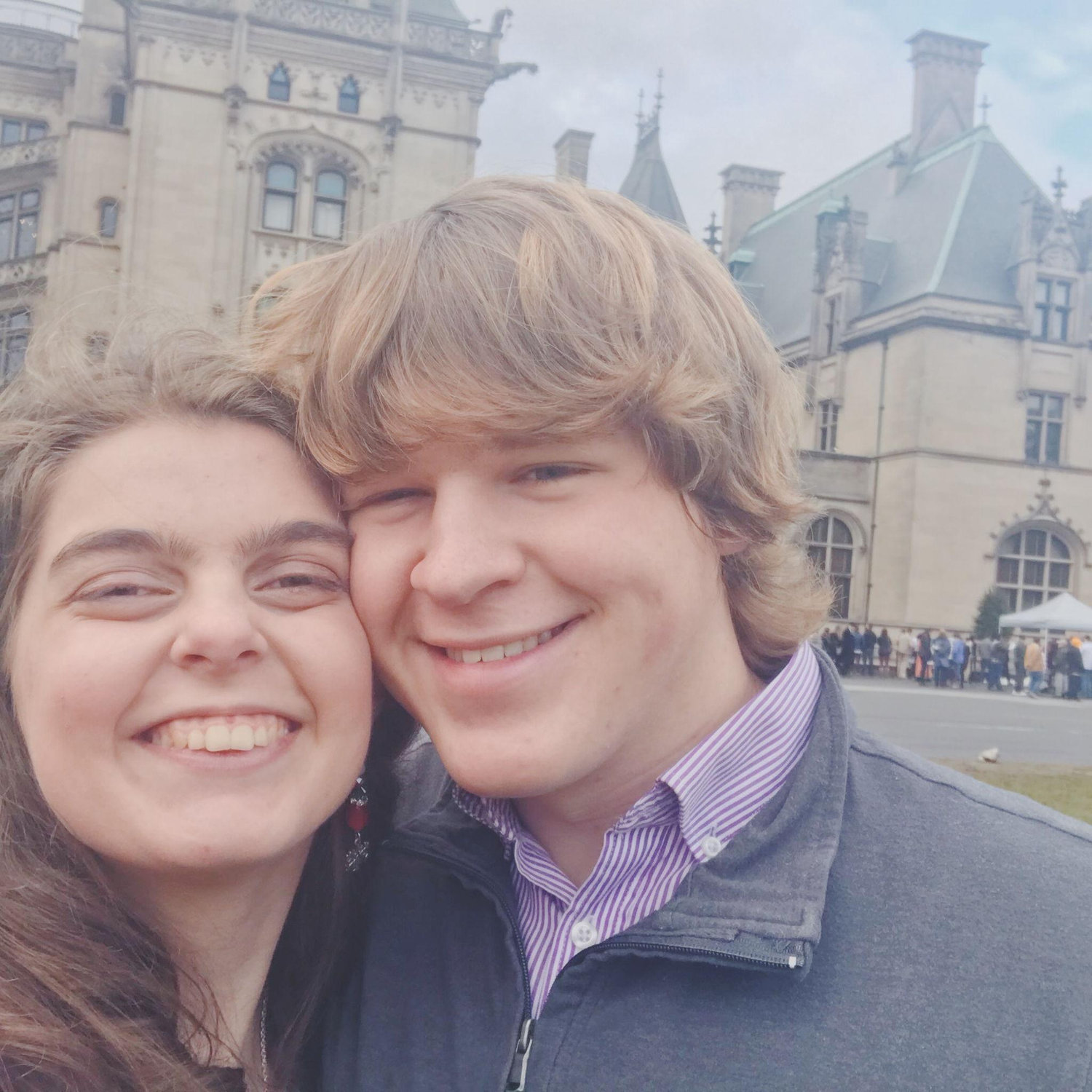 We celebrated our first year together at the Biltmore Estate!