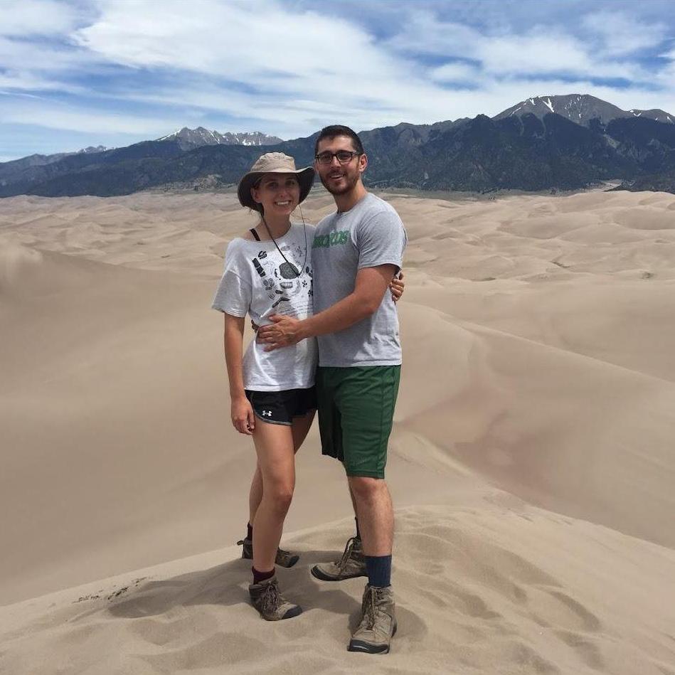 Great Sand Dunes National Park - top of the highest dune!
