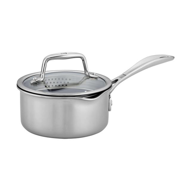 ZWILLING Clad CFX2 qt, Non-stick, Stainless Steel Ceramic Saucepan