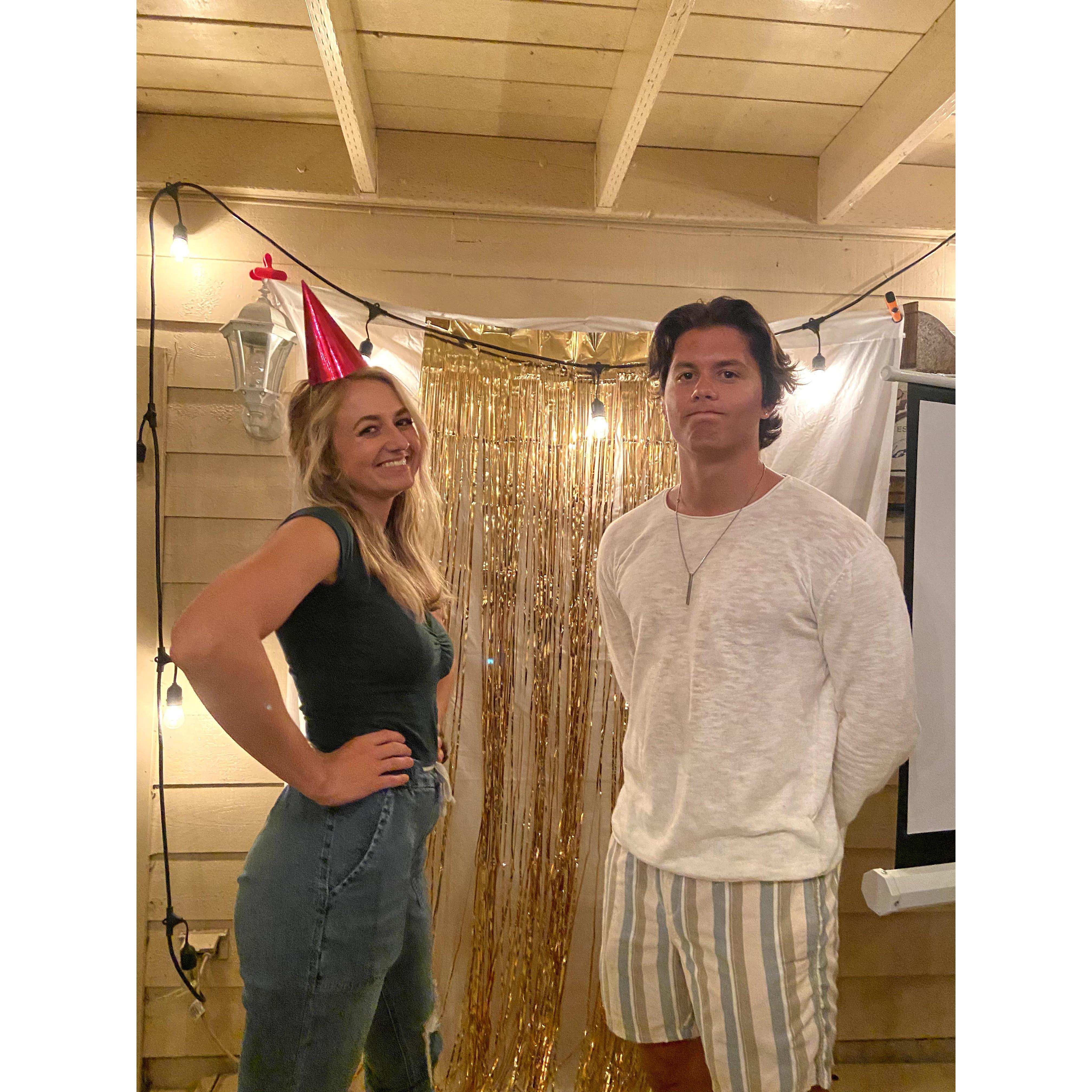 My 24th birthday party (fun fact we we’re not together when we took this LOL) - September 2020