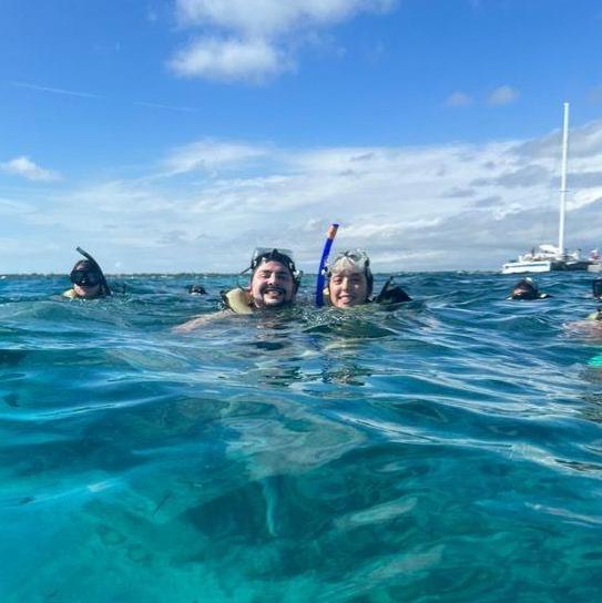 Snorkeling in the Bahamas