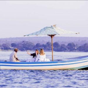 River cruise down the Zambezi River