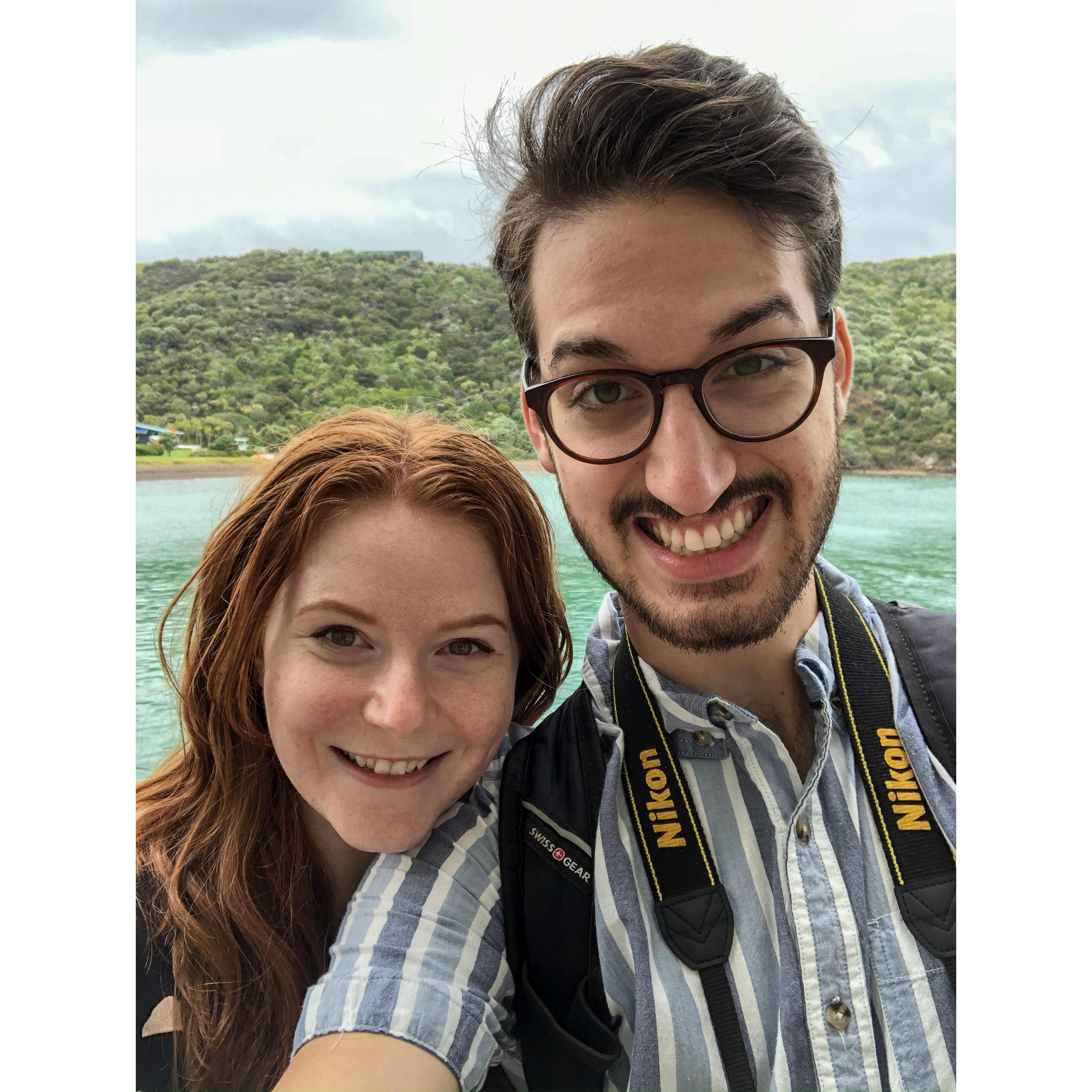 November 2019. Waiheke Island wine tour.