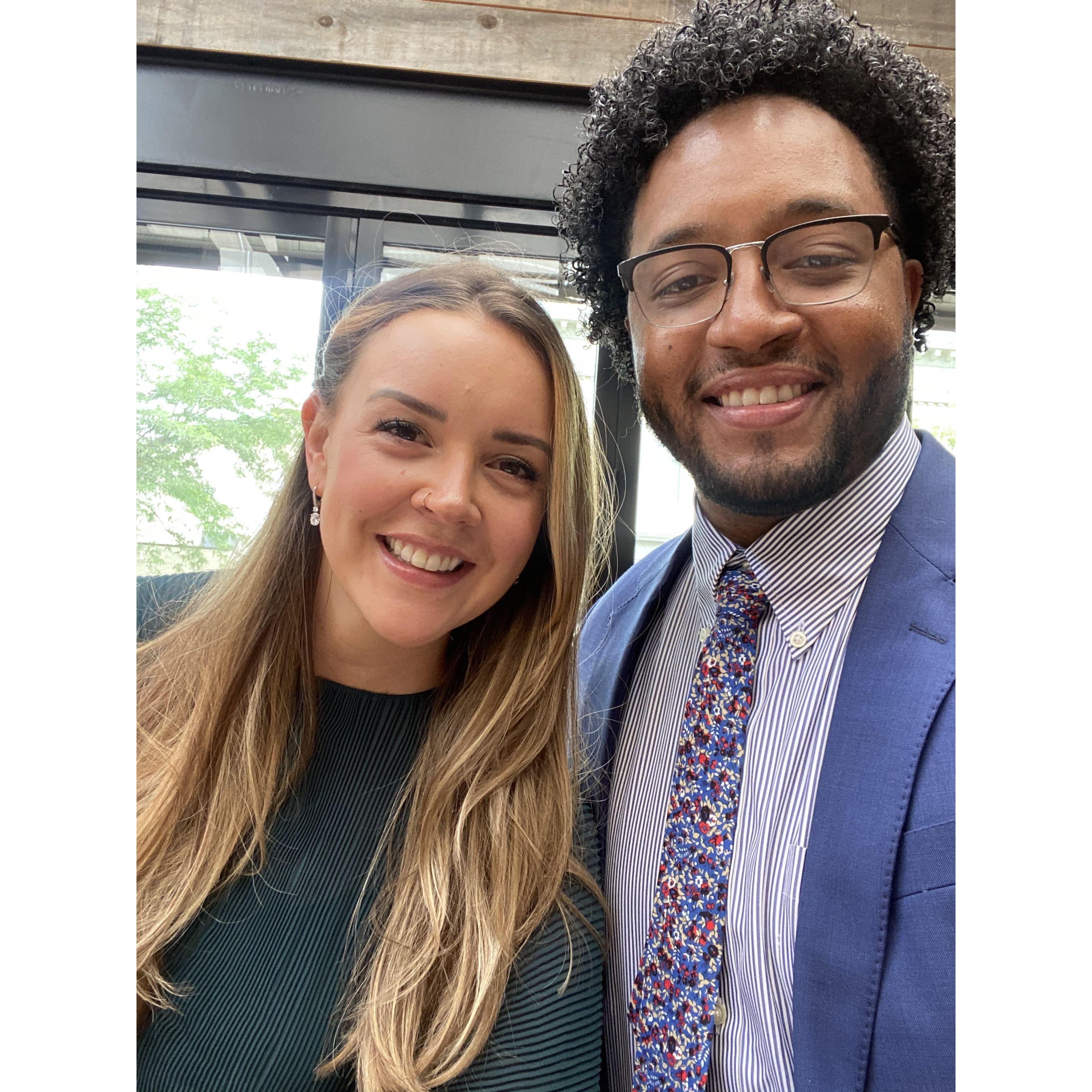 Love being each other's wedding date... can't wait for 7/5/25