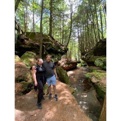 Hiking in northern Wisconsin