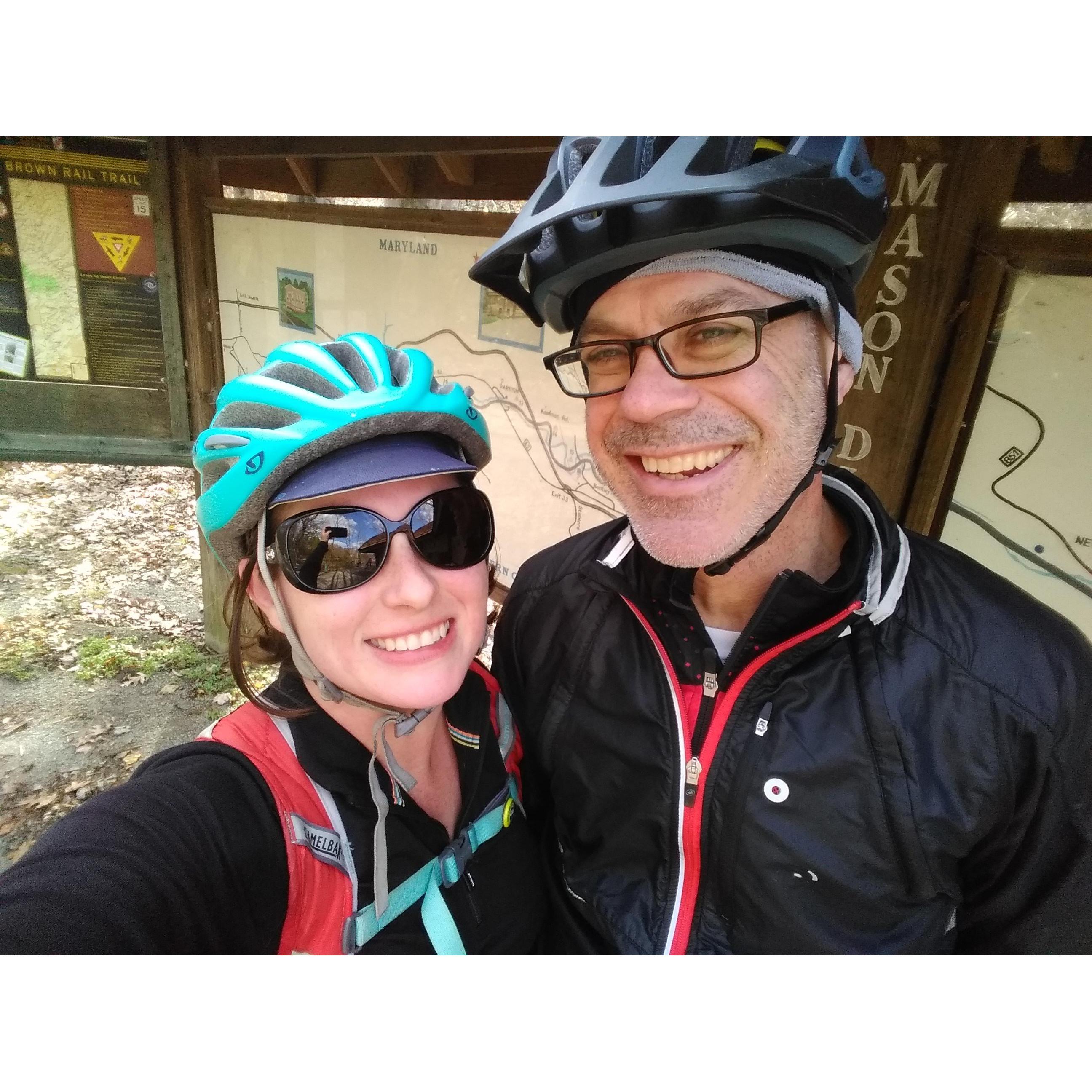 Cycling the NCR Trail together! (Fall 2019)