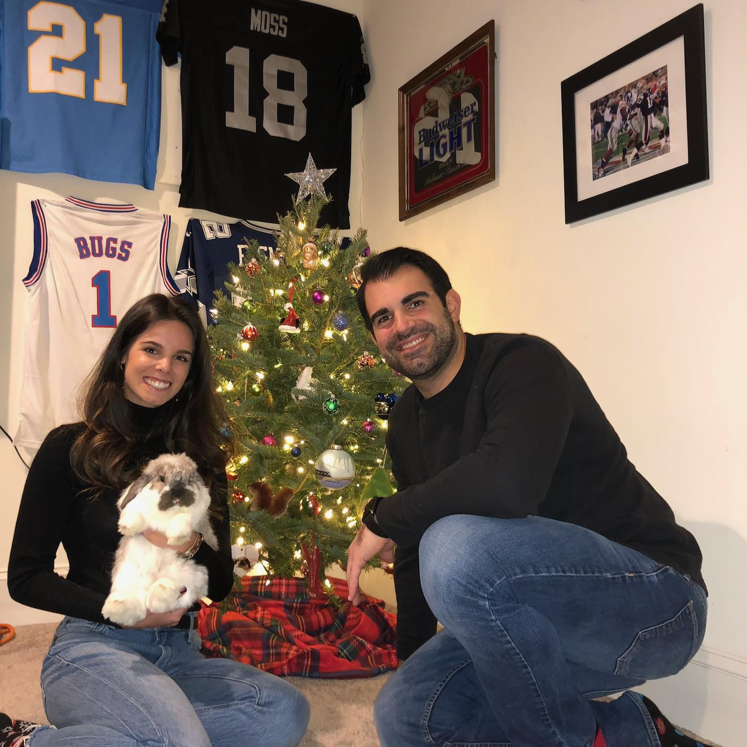 Our first Christmas card together :)