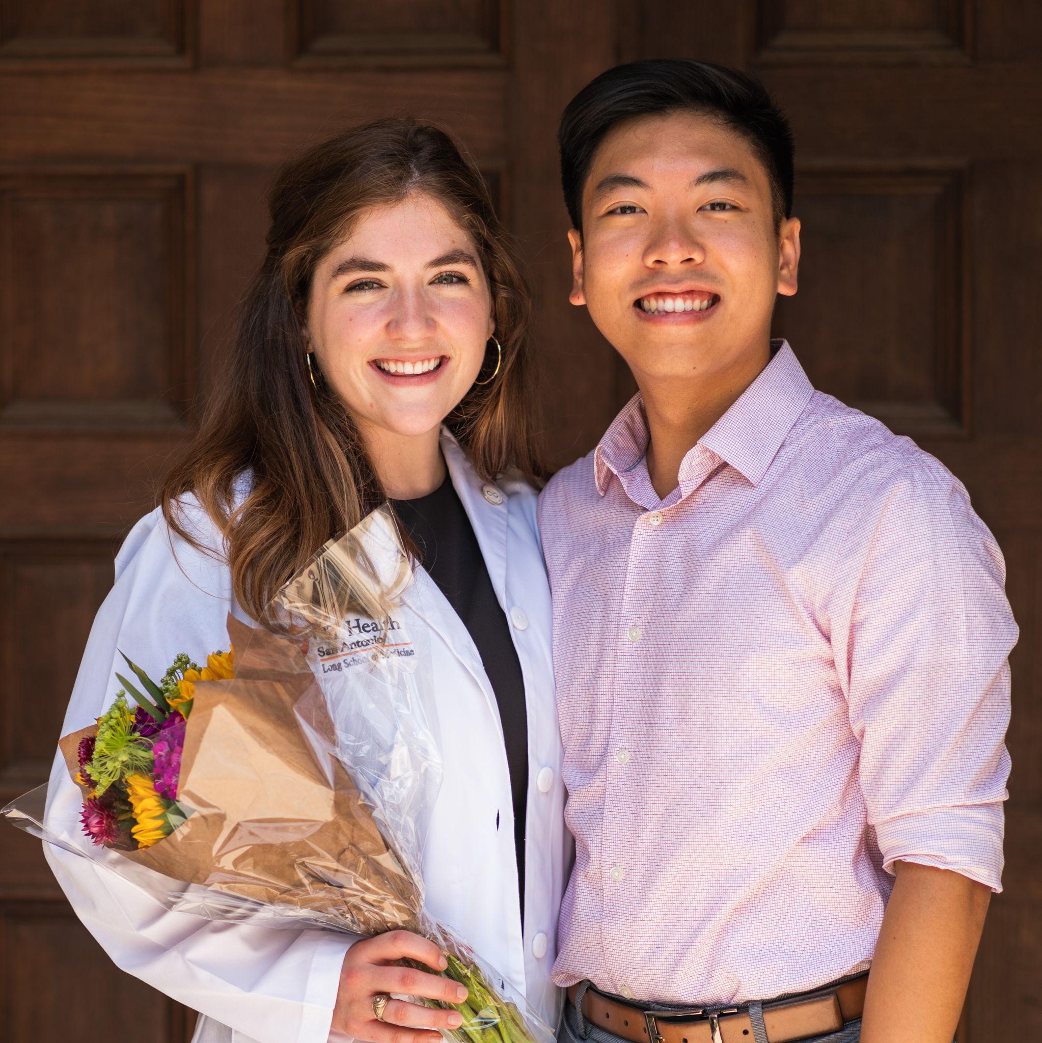 July 18th, 2021 - White coat ceremonies and the start of med school! We had no idea how much fun, love, and learning the next four years would bring!