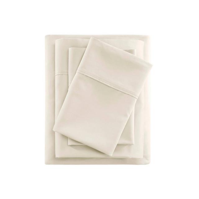 Full 600 Thread Count Cooling Cotton Sheet Set Ivory