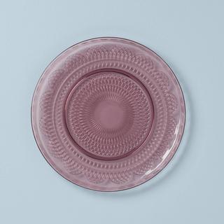 Global Tapestry Glass Charger