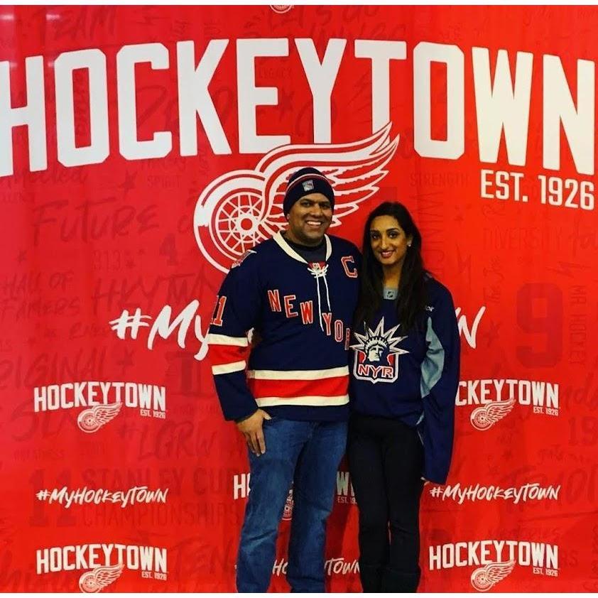 Roy decided to impress Mariann by having an all sports weekend in Detroit