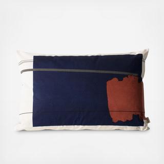 Large Colour Block Cushion #1