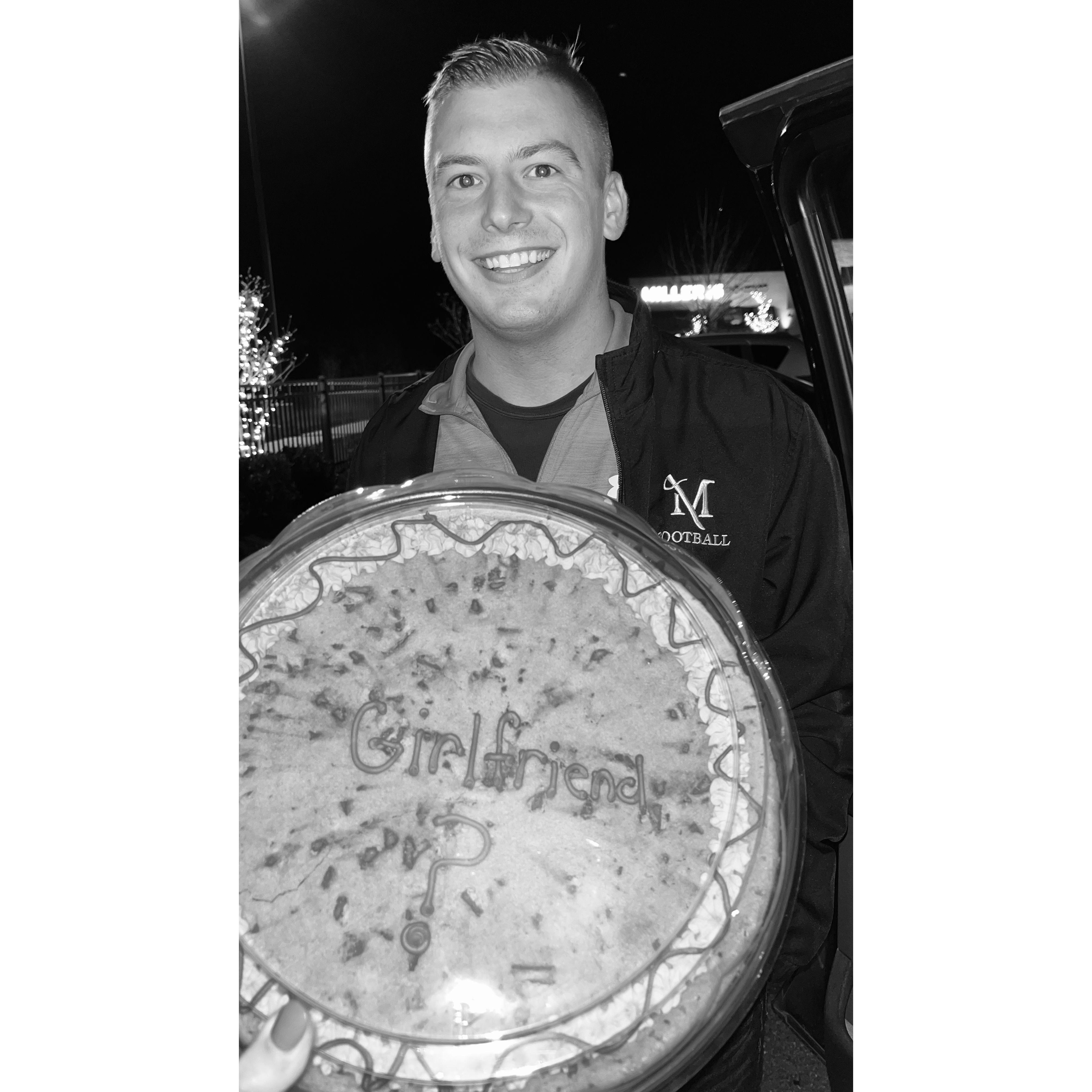 Tommy asked Kami to be his girlfriend at Iron Hill Brewing Company - December 19, 2021