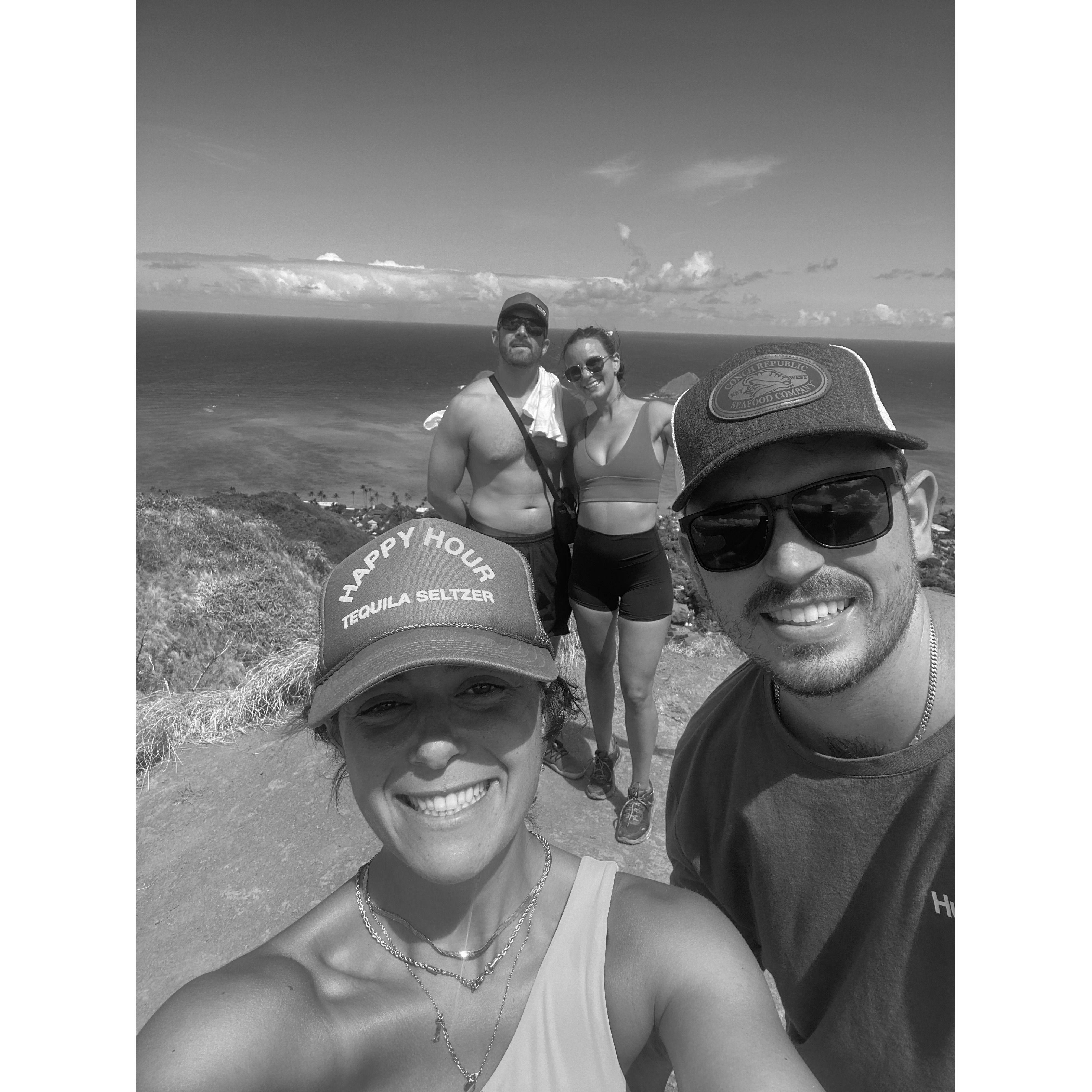 World's best honeymoon sidekicks in Hawaii.