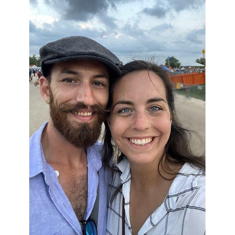 Last day of Jazz Fest 2023 down in New Orleans, just a few days before Cody popped the question.