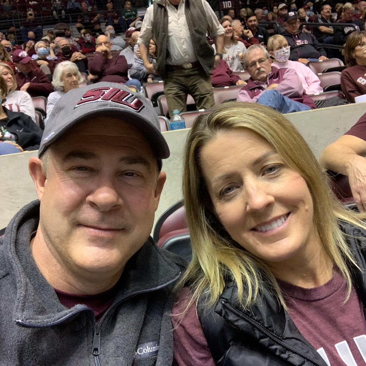 SIU Basketball game