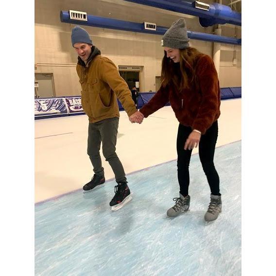 Ice Skating for a friend's birthday
