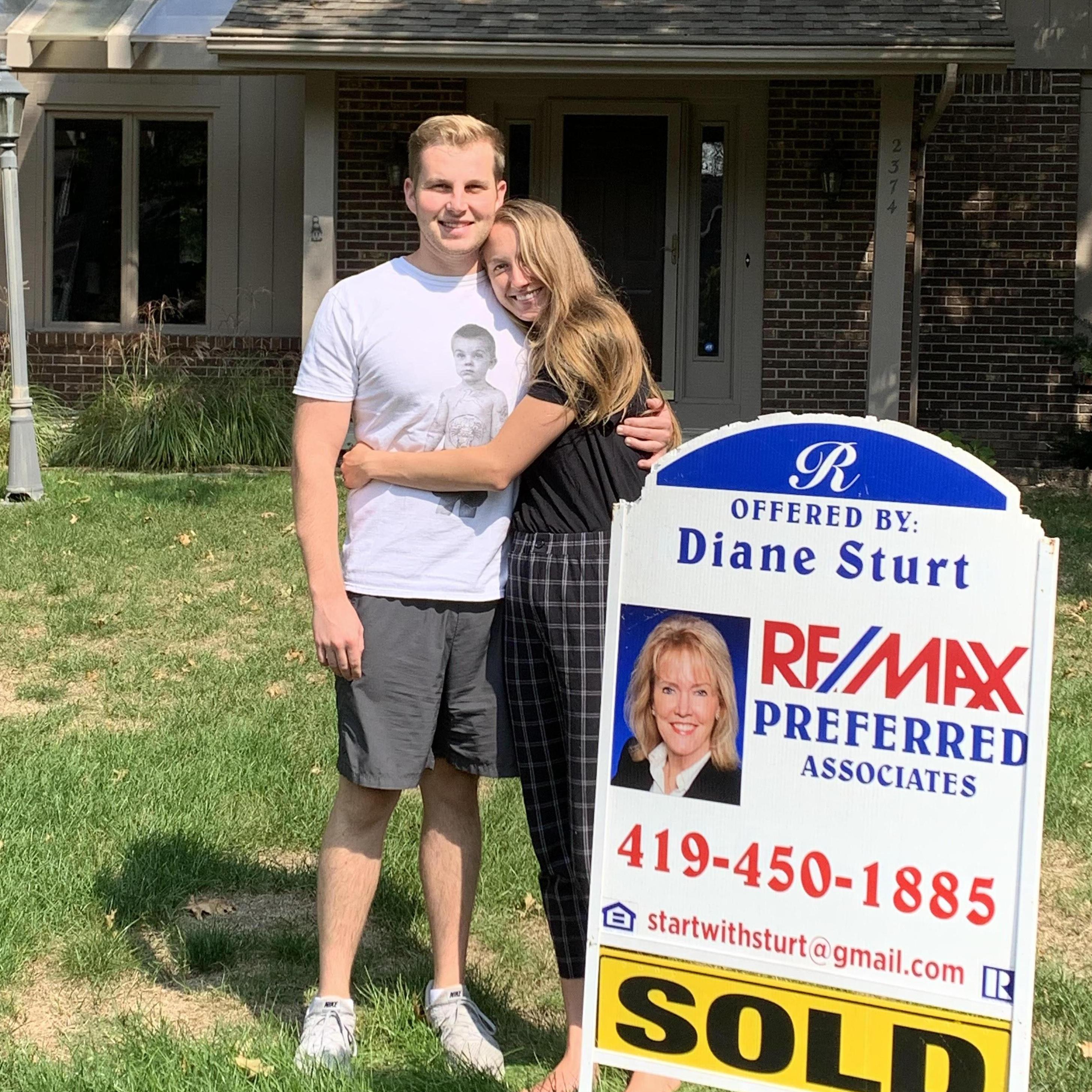 Our first house!