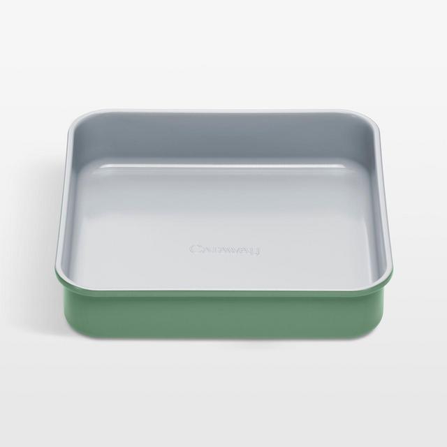 Caraway Sage Non-Stick Ceramic Square Pan