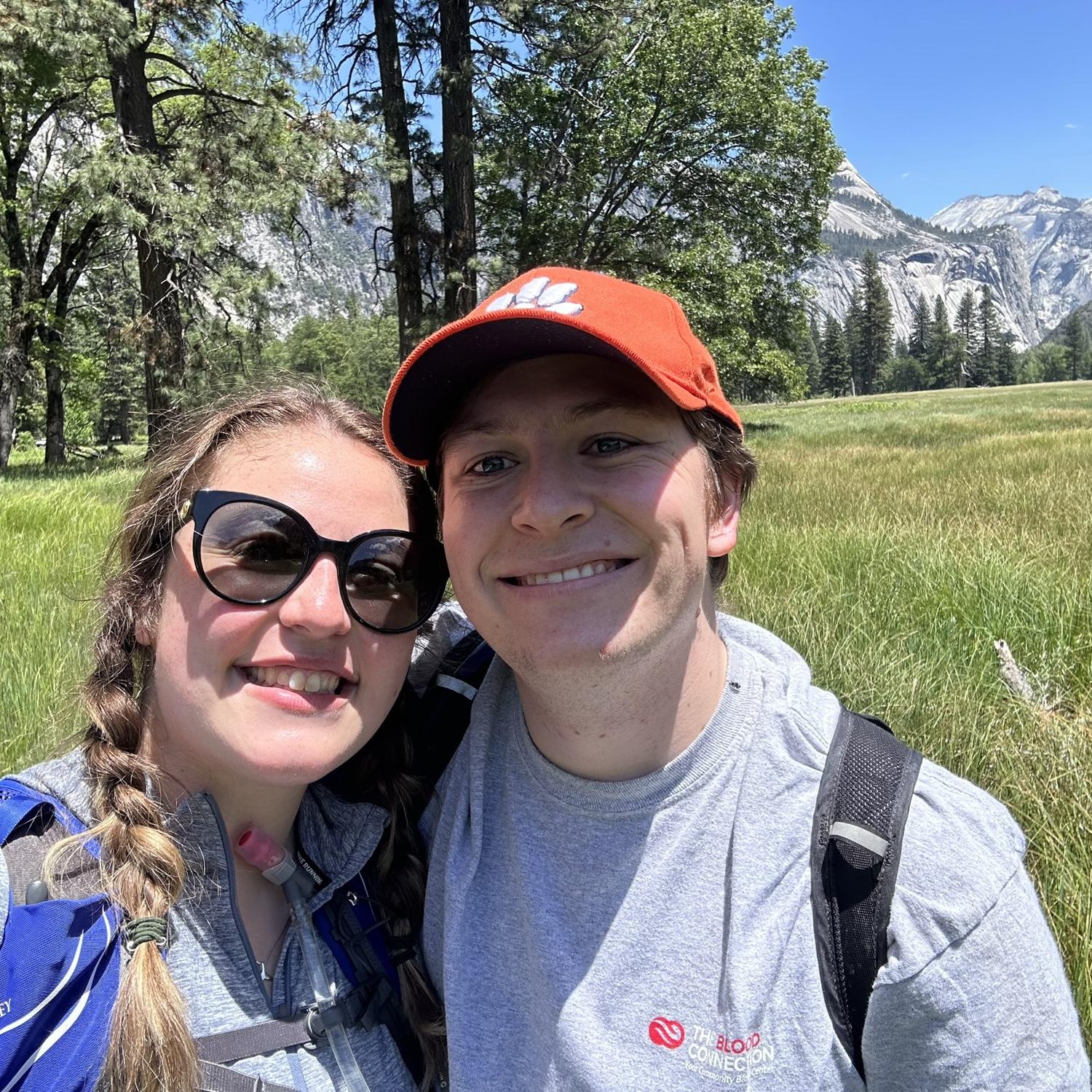 Hiking buddies in Yosemite!