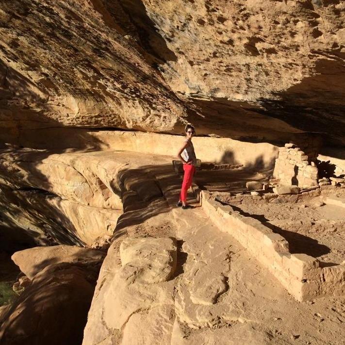 Anasazi Caves- Southern Colorado stop on our road trip across the country- October 2015
