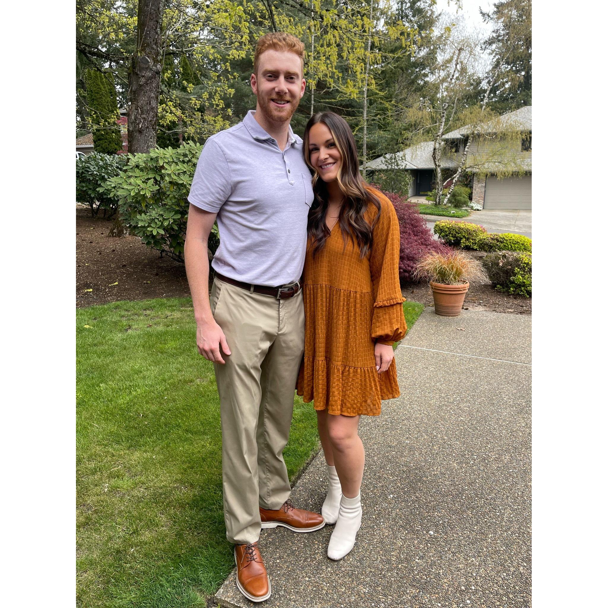 Our first Easter together