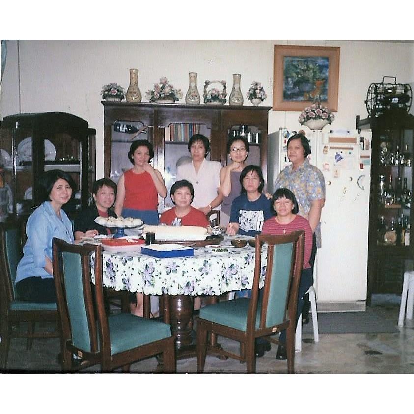 Aura's High School classmates visit to our house