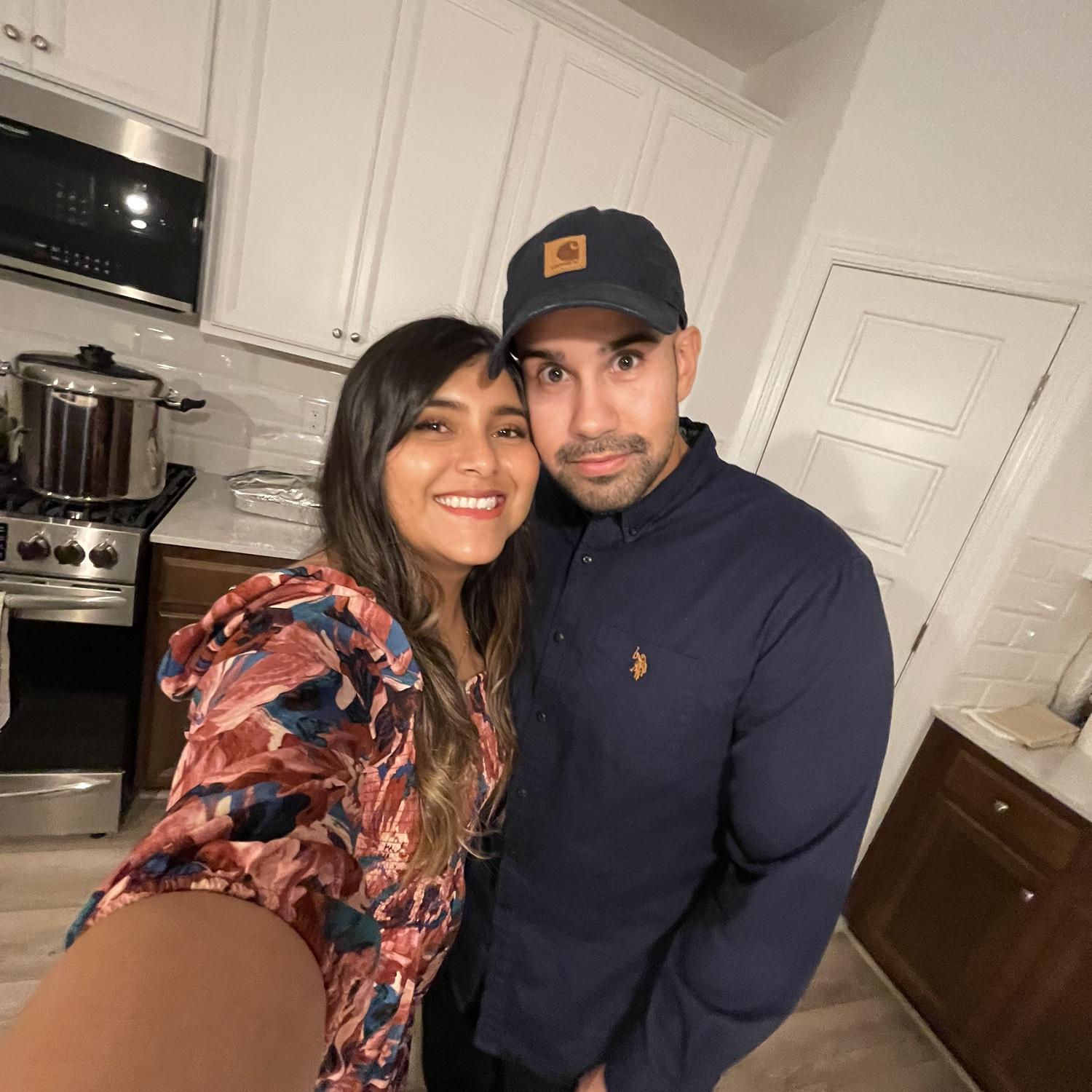 We celebrated our 1st New years Eve with our  family in our new home.