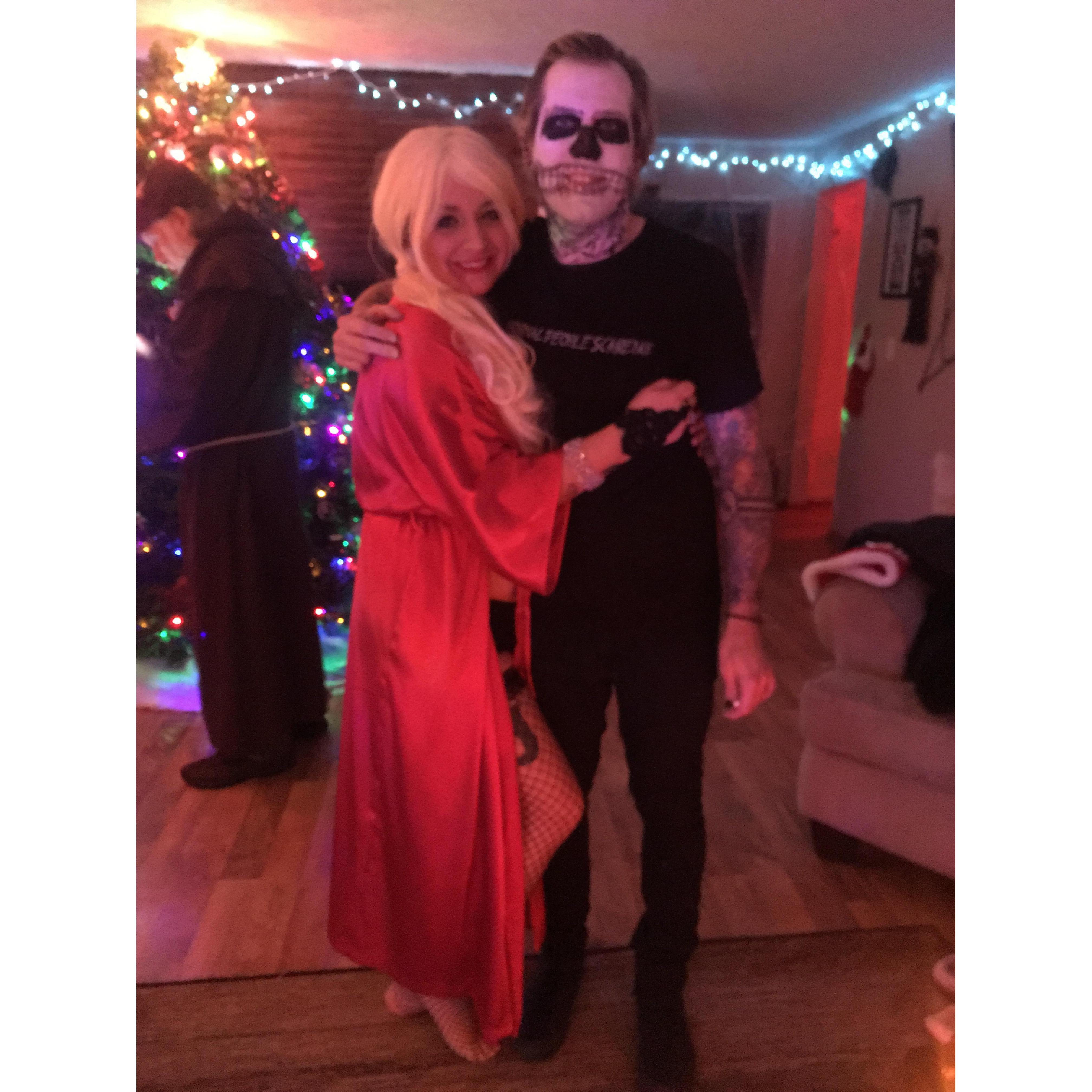 Halloween on Christmas party