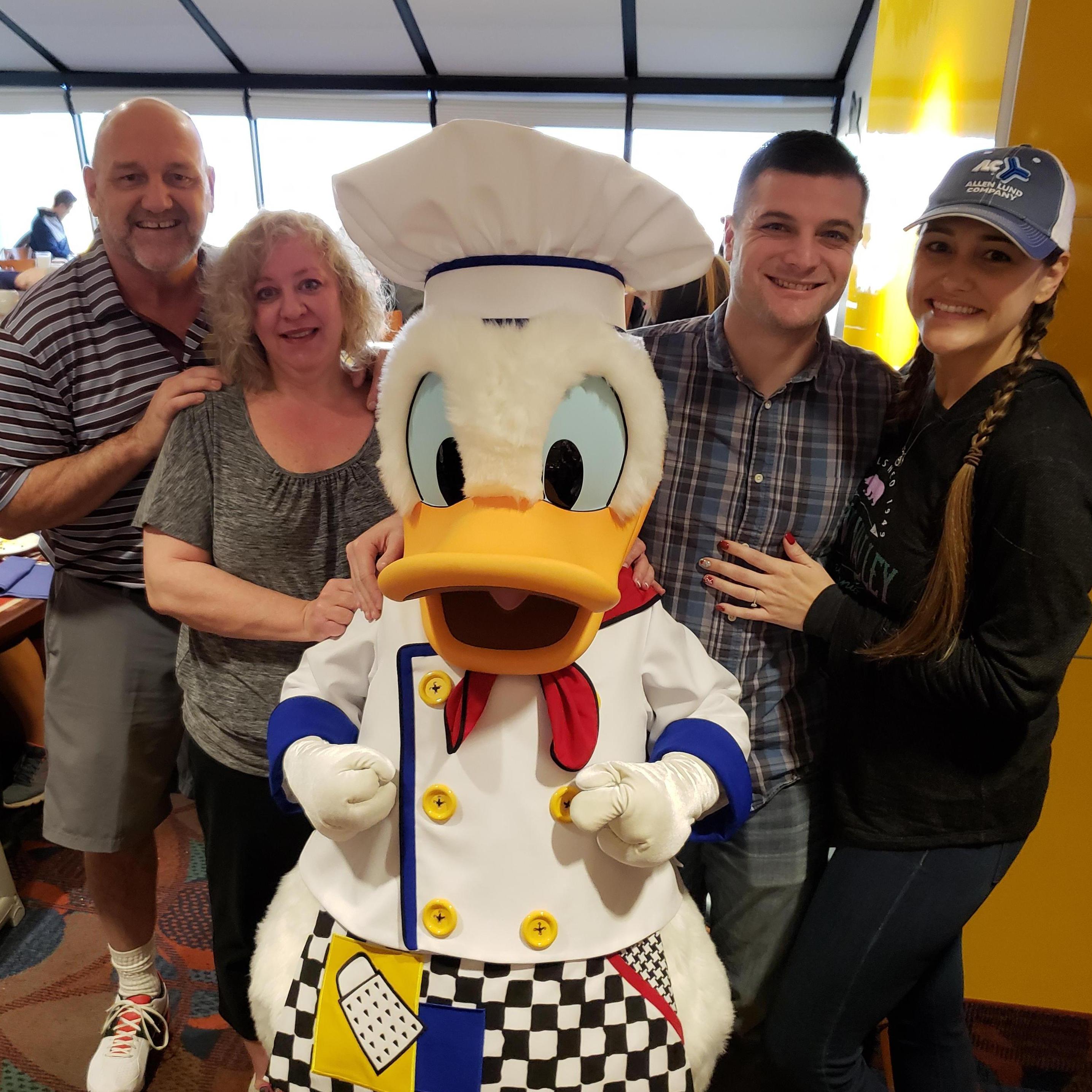 Disneyworld with Dad and Gayle in December 2018!