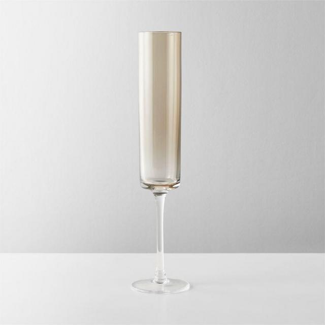 Porsha Smoke Champagne Flute