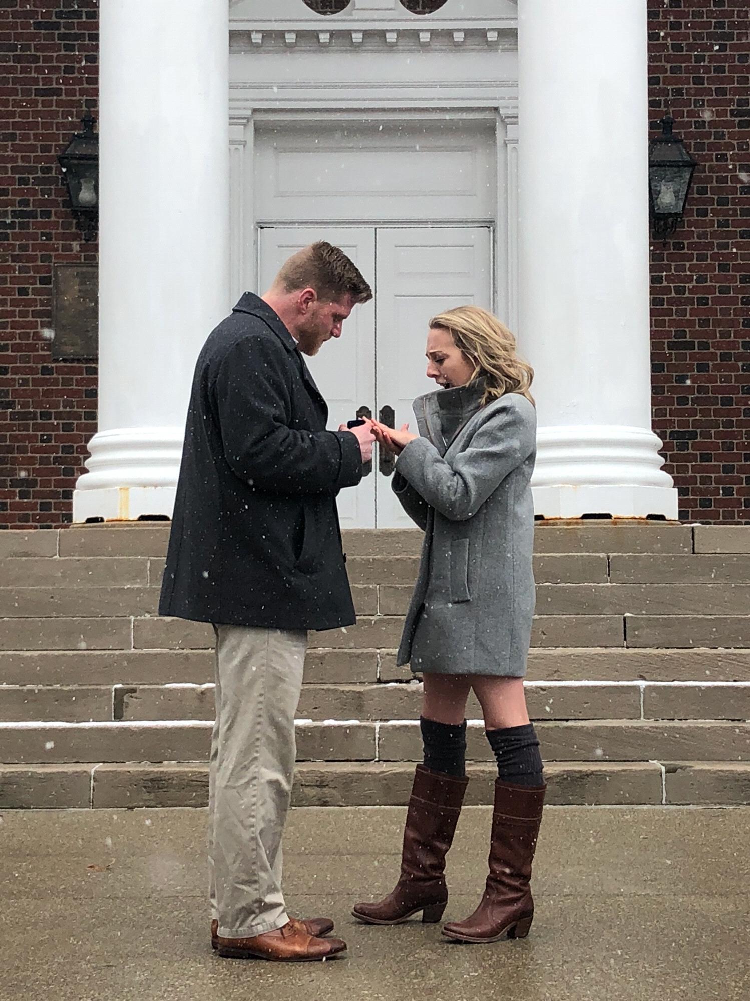 She (finally) said YES!