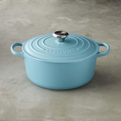 Le Creuset Signature Dutch Oven, 5 1/2-Qt., Matte Aqua