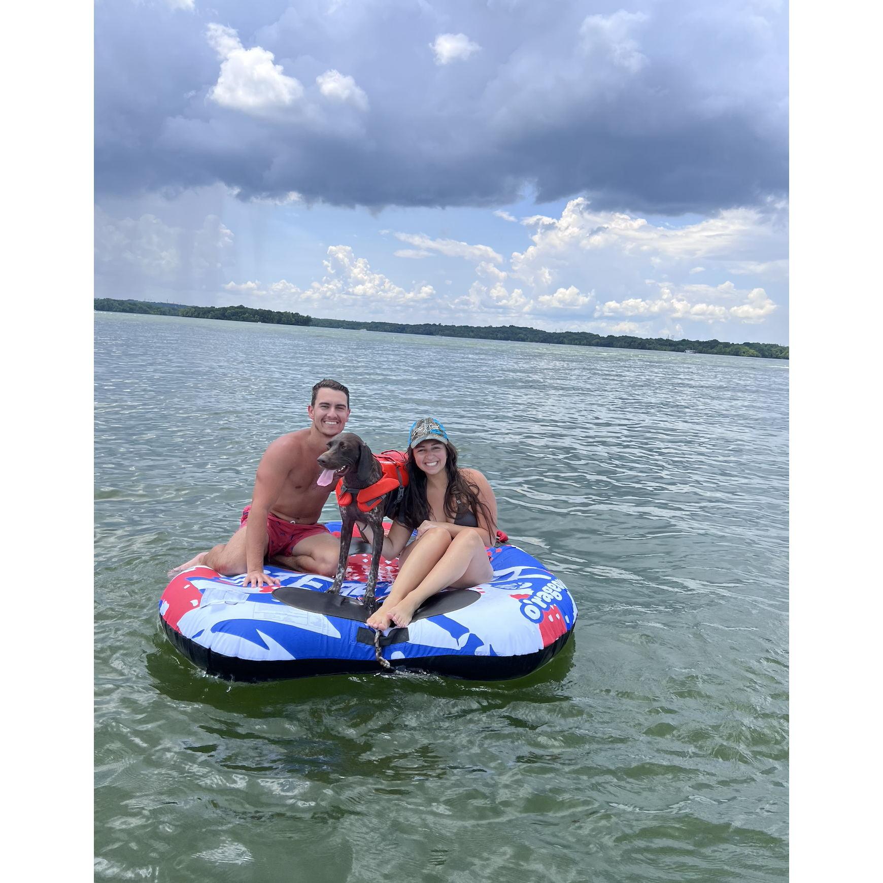 River on the river!