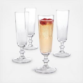 Hotel Collection - Architect Champagne Flutes, Set of 4
