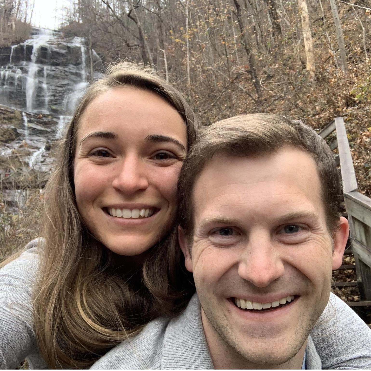Finally got to Amicalola Falls State Park after we picked The Willows Farm as our wedding venue