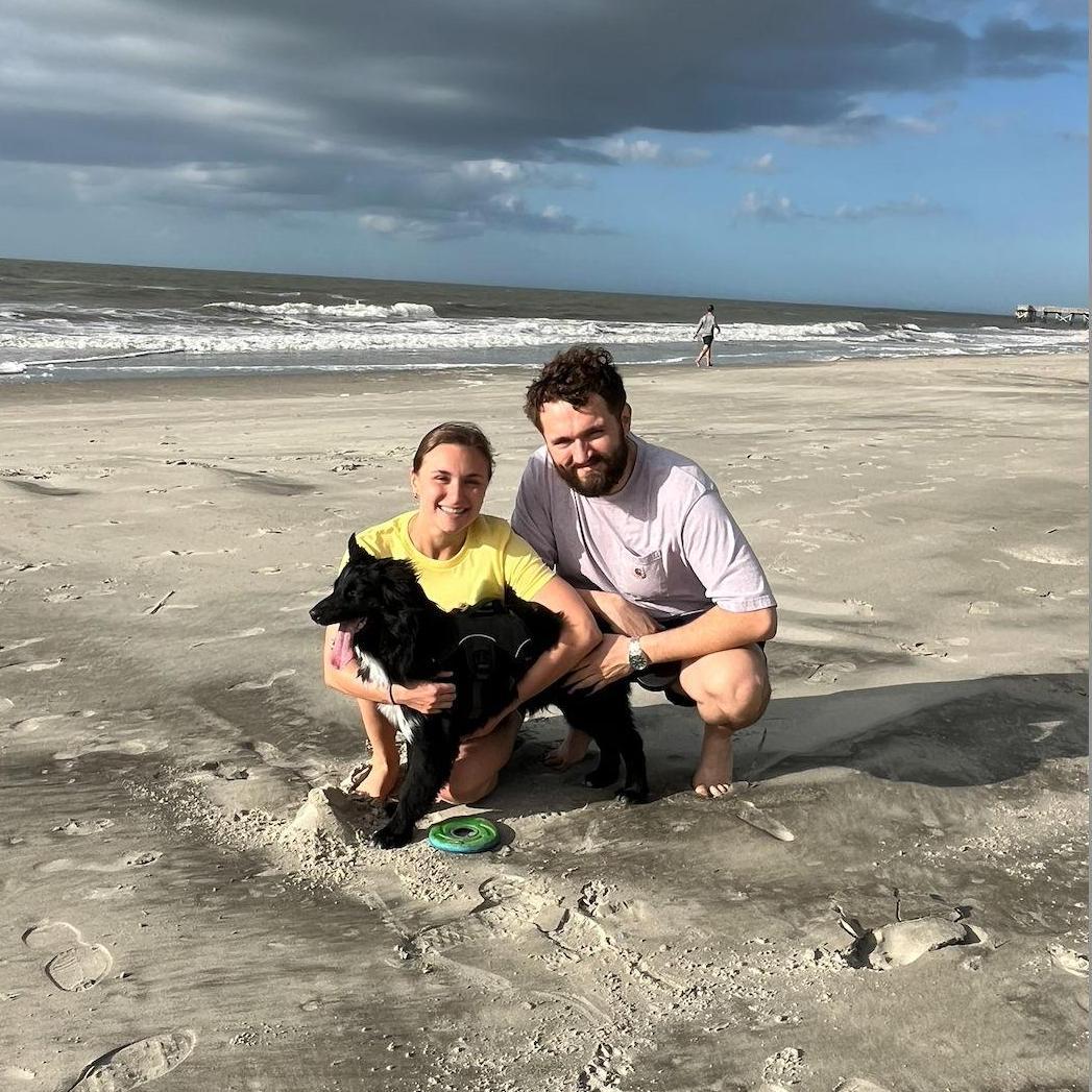 Bill's first trip to the beach! Isle of Palms, SC (2024)