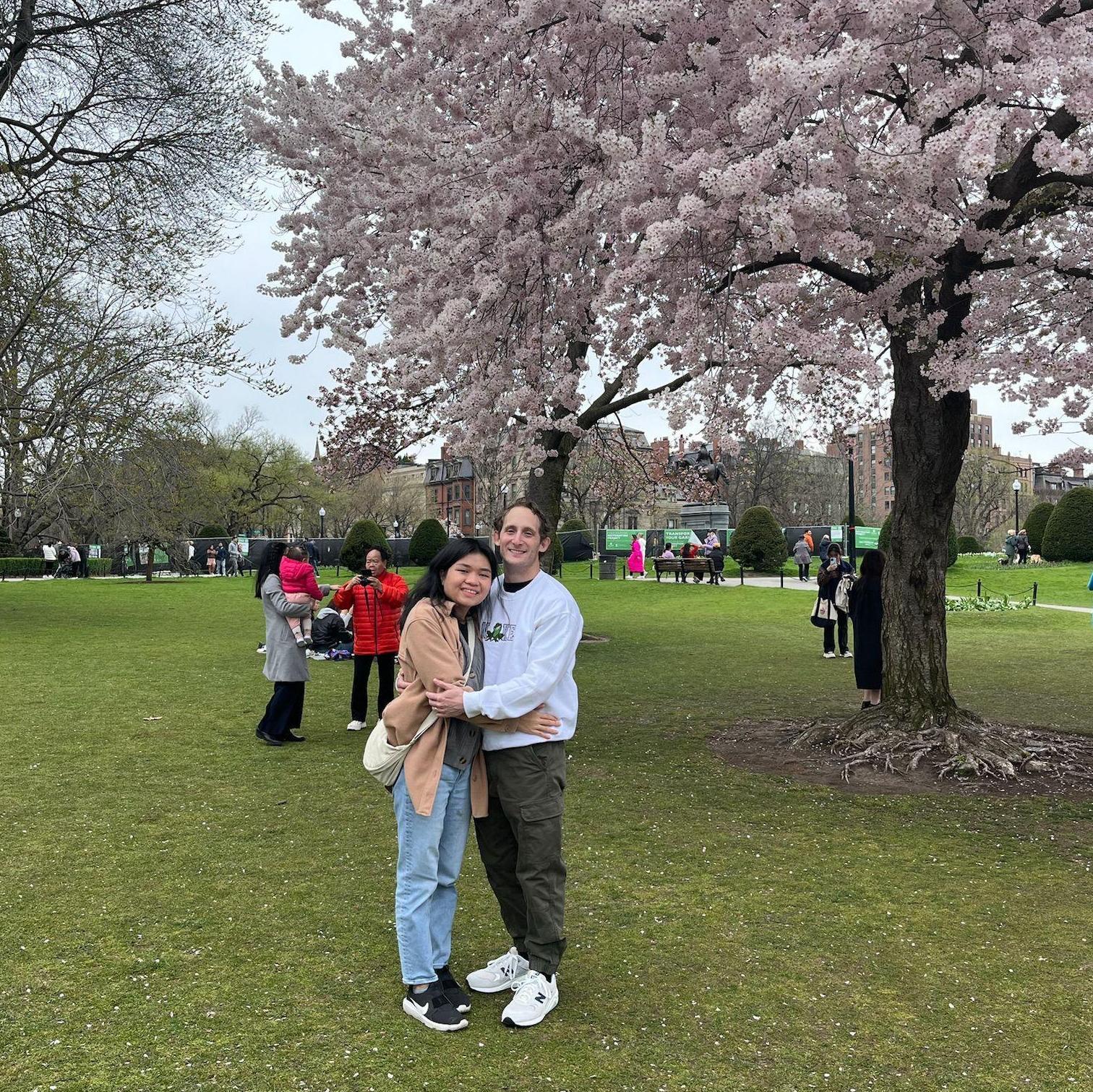 Our first trip to Boston, MA in April 2024.