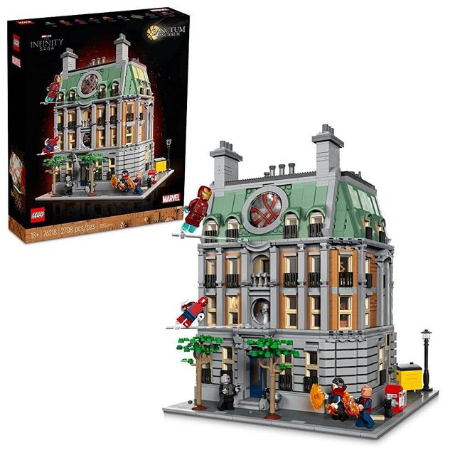 LEGO Marvel Sanctum Sanctorum 76218 Modular Building Set; Collectible Doctor Strange Set for Adults; Includes 9 Iconic Minifigures; Gift Idea for Fans of The Marvel Universe (2,708 Pieces)