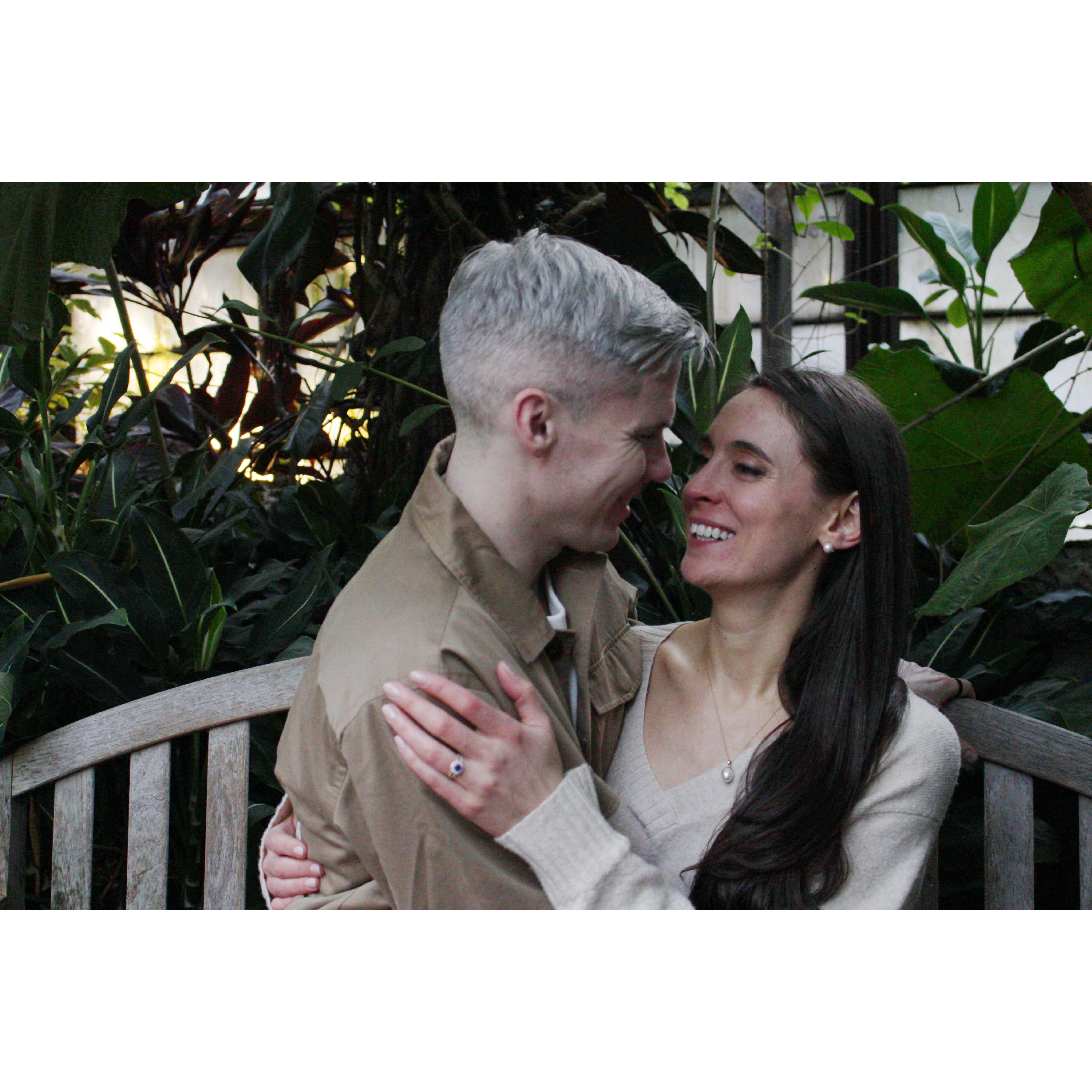 Engagement photos by Louie Jerome. IG: @louie.jerome.photography