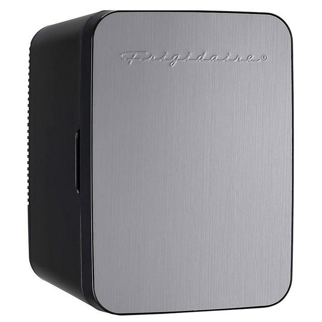 FRIGIDAIRE Portable 10L, 15-can Mini Fridge Brushed Stainless Rugged Refrigerator, EFMIS183-SS (Renewed)
