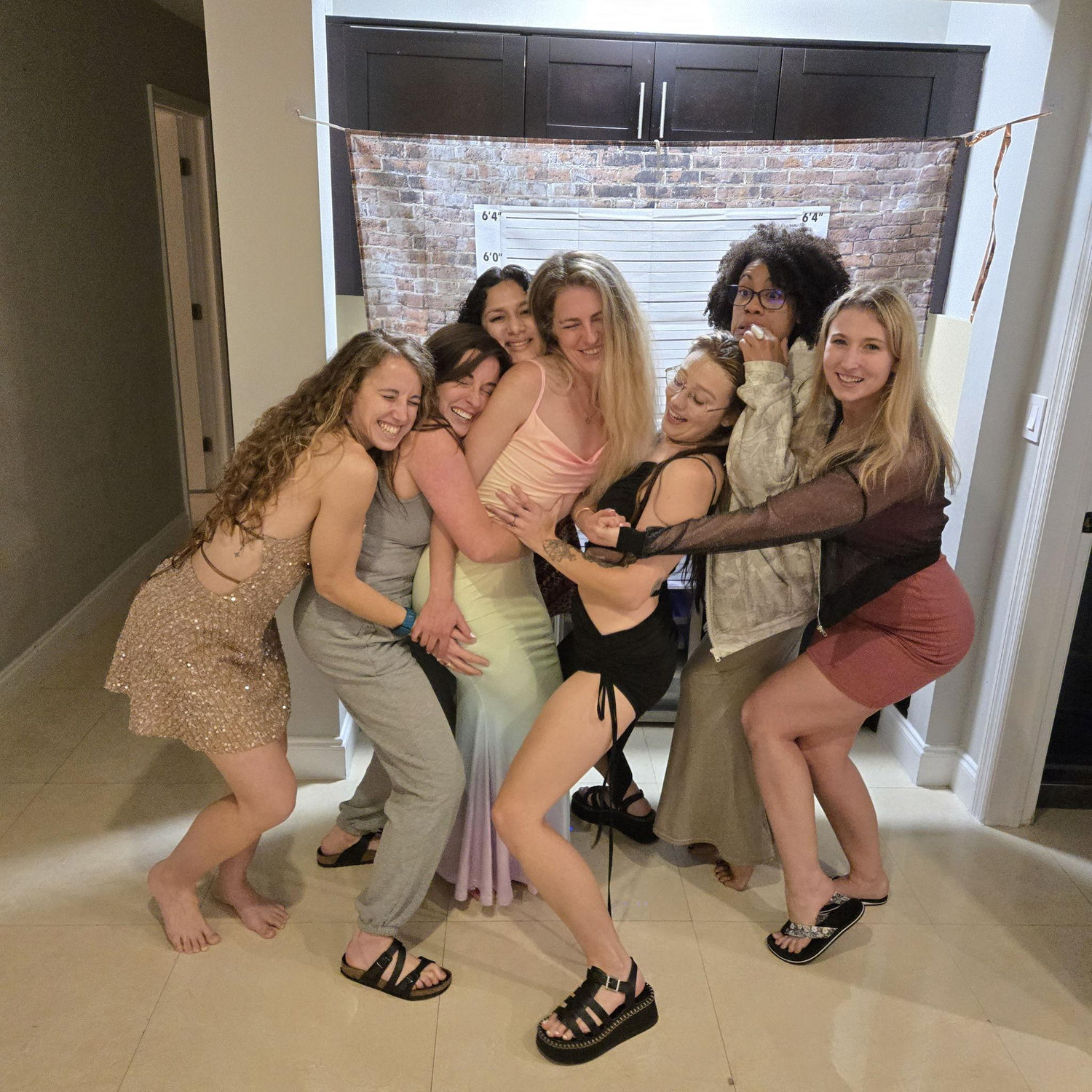 Giving the Bride all the love