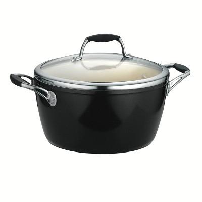 Tramontina Gourmet Ceramica Deluxe 5 Quart Covered Dutch Oven - Black
