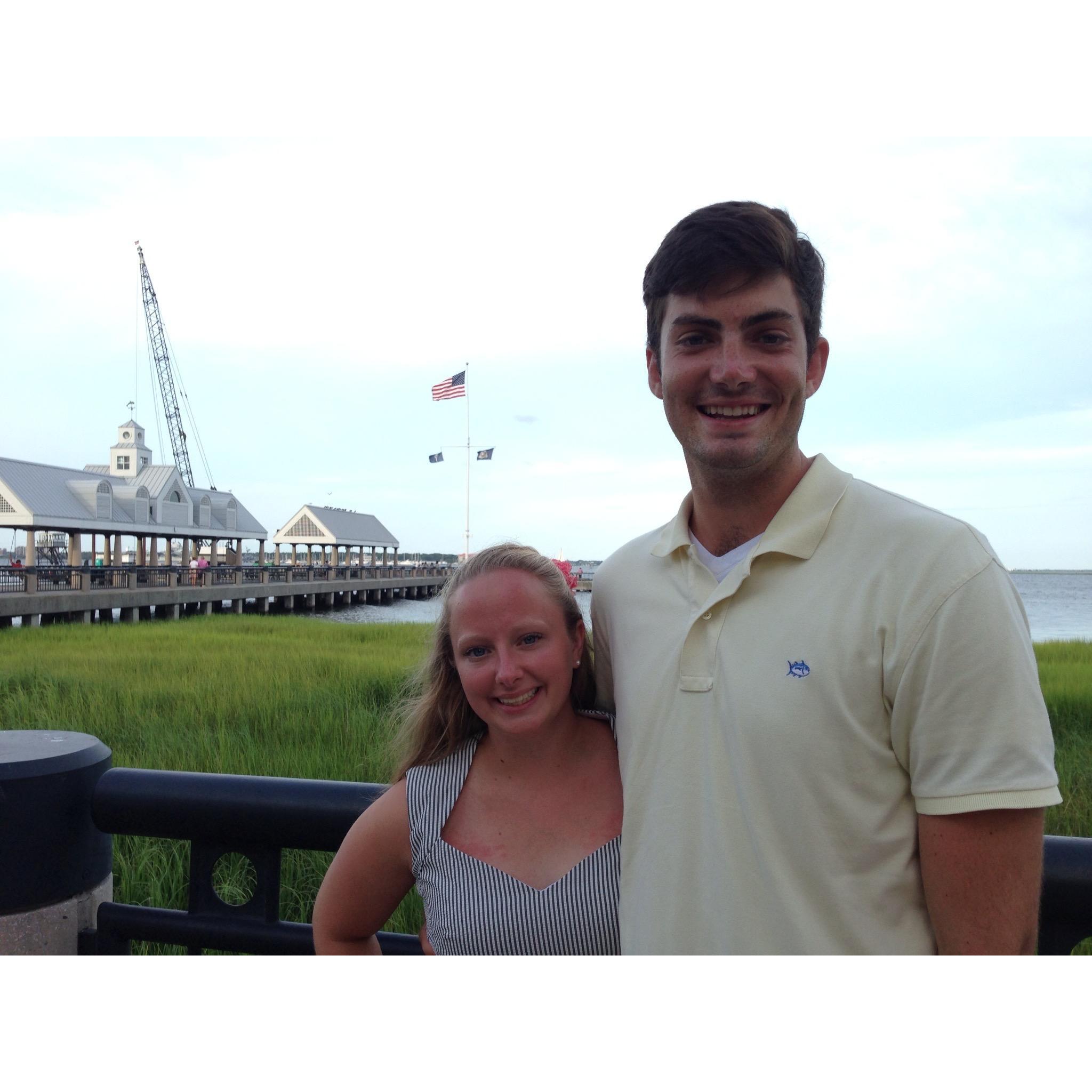 A trip to Charleston with Kathryn's family in 2013...who knew we would live there 2 years later!