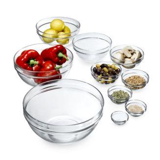 Luminarc 10-Piece Stackable Bowl Set
