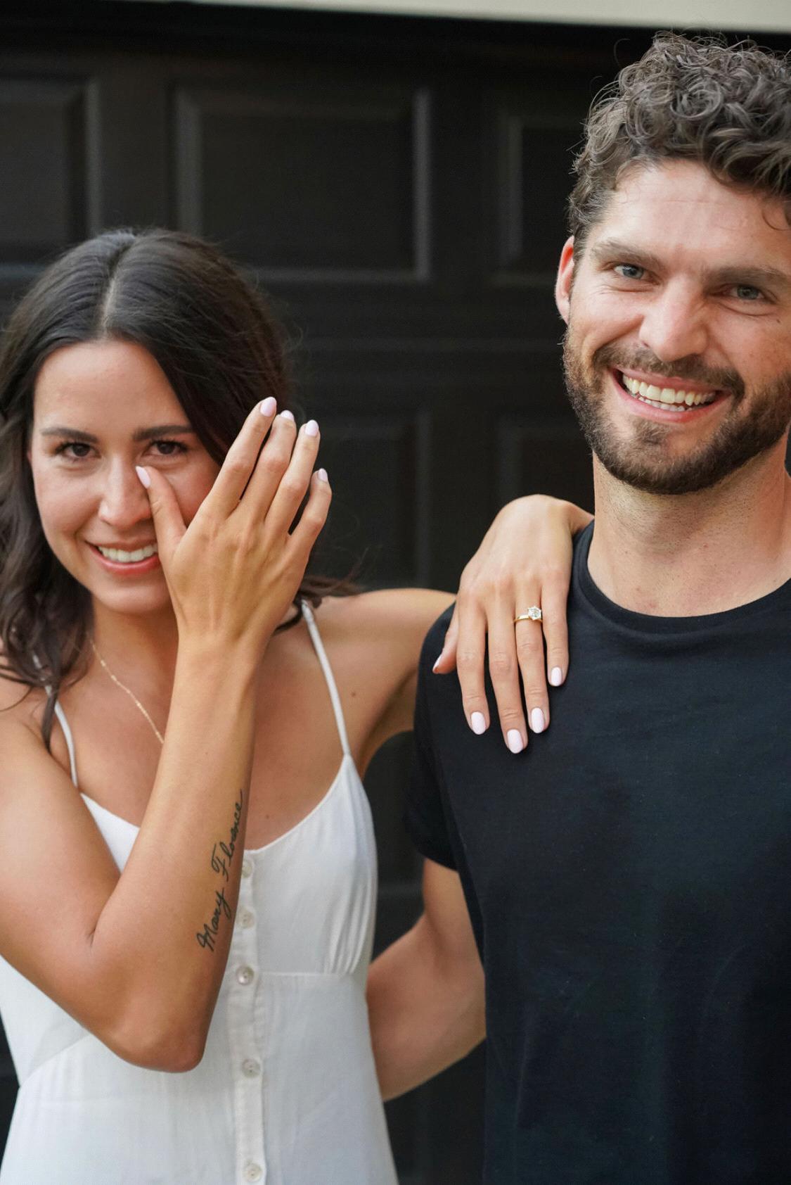 Mark pulled off quite the engagement