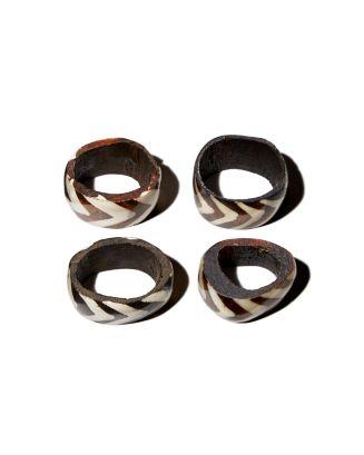 Napkin Rings, Set of 4