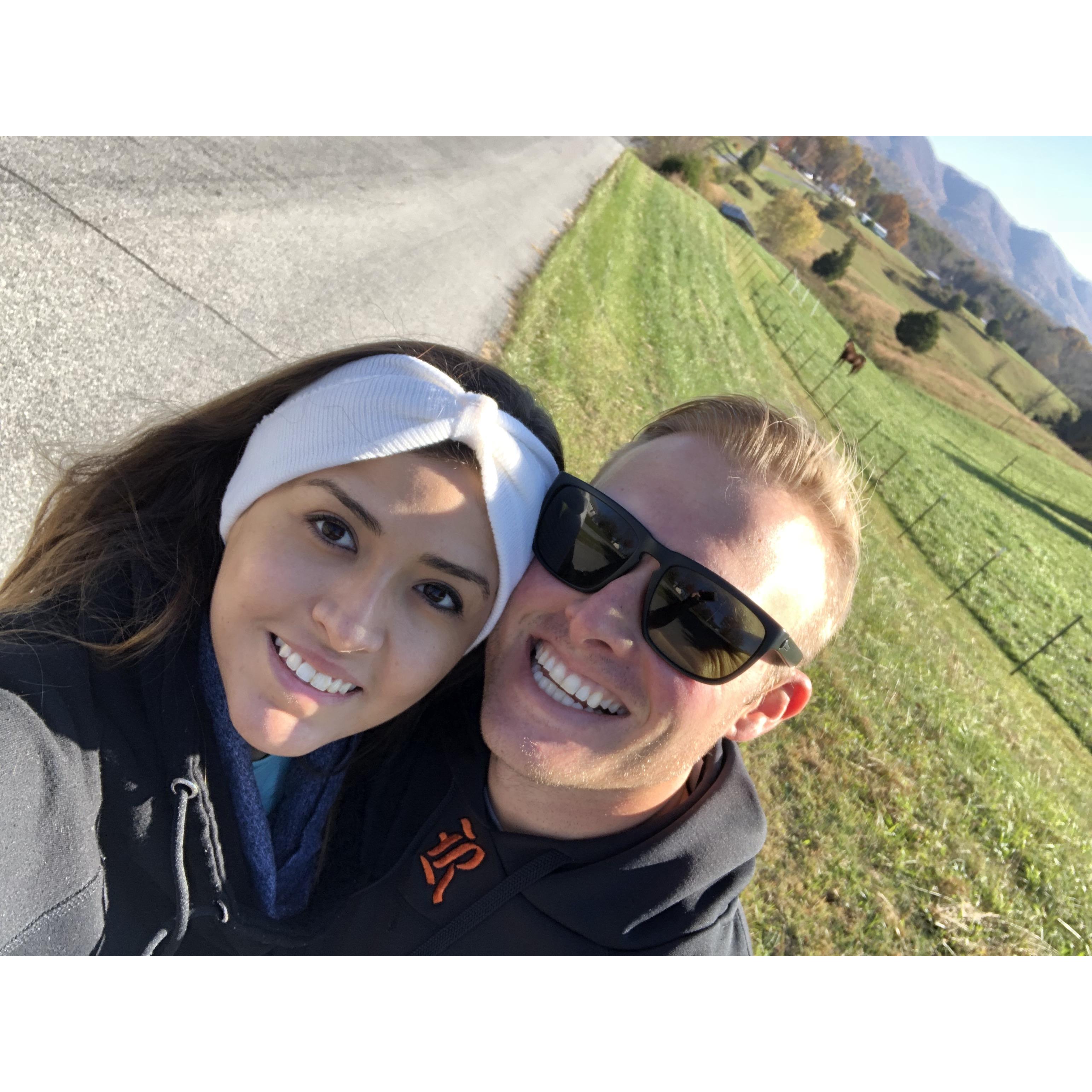 I visited Jordan in TN, which is where we will be spending our first year of marriage! <3