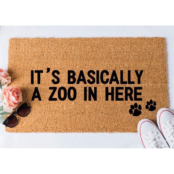 Zoo in Here Doormat