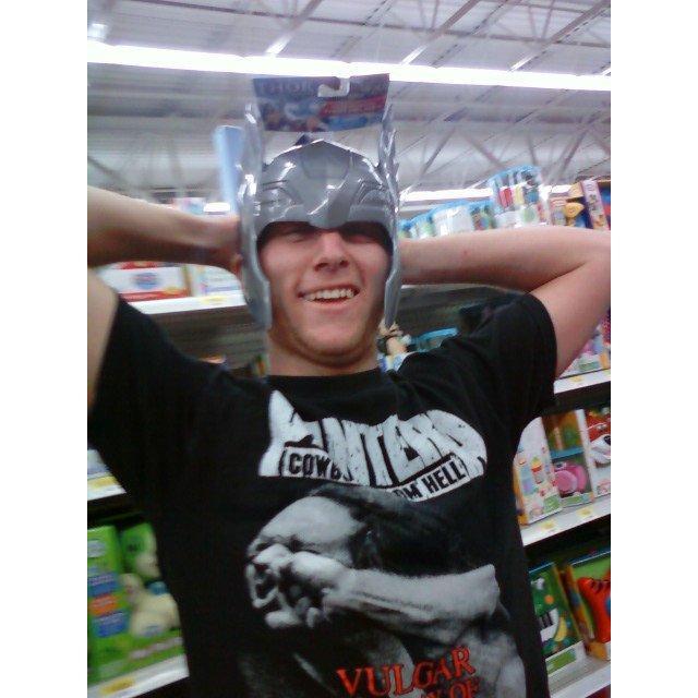 Our first date was suppose to be to the movies but when we got to the theater, it was closed and we ended up walking around Walmart for hours because neither of us wanted to go home.